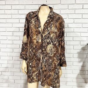 River Island Women’s‎ Snake Print Top